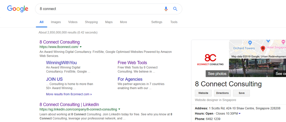 Search result